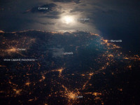 La NASA fotografa Torino dallo spazio