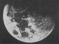 La prima foto della Luna