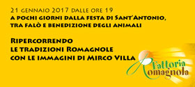 Ripercorrendo le tradizioni romagnole a pochi giorni dalla festa di Sant'Antonio tra falo' e benediz